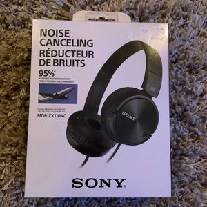 Sony, noise canceling headphones. NEW IN BOX